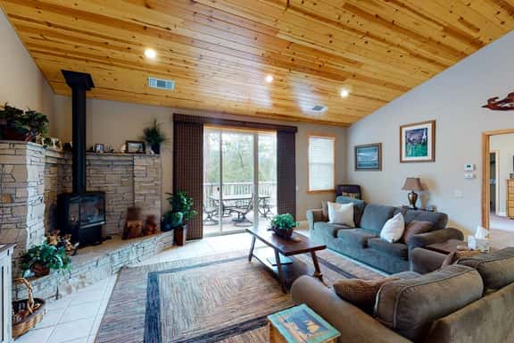 Murray Lake Retreat - Near Bass Lake, Fireplace - Image 1
